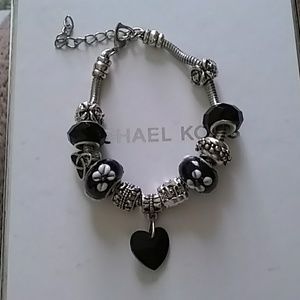 **TRADED**Murano glass beaded bracelet